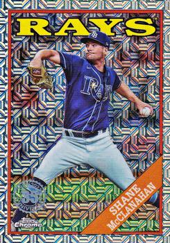 2023 Topps - 1988 Topps Baseball 35th Anniversary Chrome Silver Pack (Series Two) #2T88C-43 Shane McClanahan Front