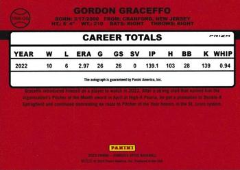 2023 Donruss - Optic Retro 1990 Signatures #1990-GG Gordon Graceffo Back