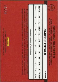 2023 Donruss - Optic Retro 1990 Signatures Blue Mojo #1990-GG Gordon Graceffo Back