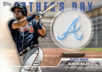 2023 Topps - Father's Day Commemorative Team Patches #FD-ARI Austin Riley Front