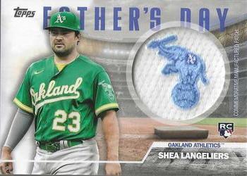 2023 Topps - Father's Day Commemorative Team Patches #FD-SL Shea Langeliers Front
