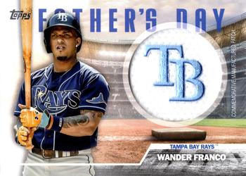 2023 Topps - Father's Day Commemorative Team Patches #FD-WF Wander Franco Front