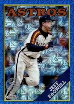 2023 Topps - 1988 Topps Baseball 35th Anniversary Chrome Silver Pack Blue (Series Two) #2T88C-7 Jeff Bagwell Front