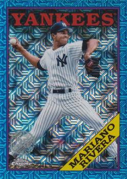 2023 Topps - 1988 Topps Baseball 35th Anniversary Chrome Silver Pack Blue (Series Two) #2T88C-16 Mariano Rivera Front