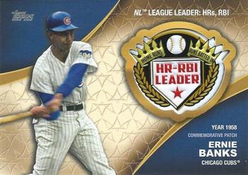 2023 Topps - Crowning Achievements Commemorative Patch #CA-EB Ernie Banks Front
