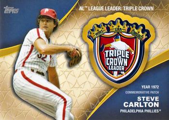 2023 Topps - Crowning Achievements Commemorative Patch #CA-SC Steve Carlton Front