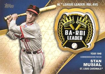 2023 Topps - Crowning Achievements Commemorative Patch #CA-SM Stan Musial Front