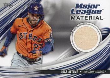 2023 Topps - Major League Material Relics (Series Two) #MLM-JA Jose Altuve Front