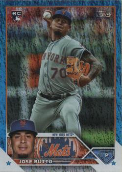 2023 Topps - Blue Foilboard #615 Jose Butto Front