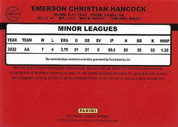 2023 Donruss - Retro 1990 Materials #90M-EA Emerson Hancock Back