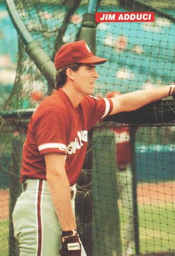 1989 Tastykake Philadelphia Phillies - Update #NNO Jim Adduci Front