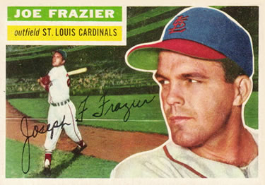 1956 Topps #141 Joe Frazier Front