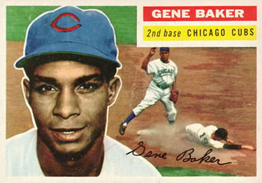 1956 Topps #142 Gene Baker Front