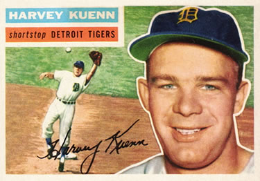 1956 Topps #155 Harvey Kuenn Front
