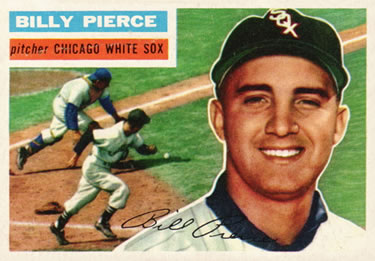 1956 Topps #160 Billy Pierce Front