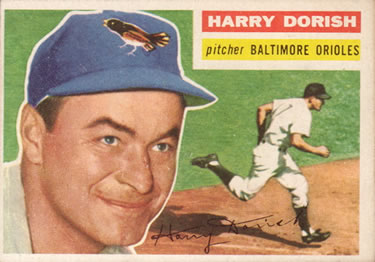 1956 Topps #167 Harry Dorish Front