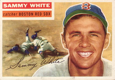 1956 Topps #168 Sammy White Front