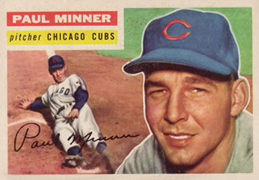 1956 Topps #182 Paul Minner Front