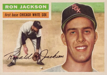 1956 Topps #186 Ron Jackson Front