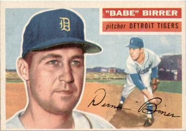 1956 Topps #84 Babe Birrer Front