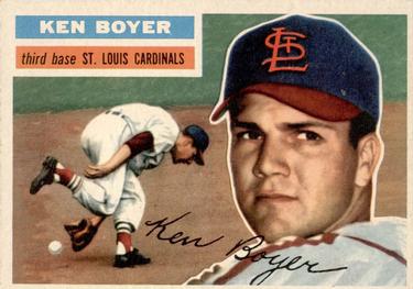 1956 Topps #14 Ken Boyer Front