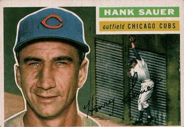 1956 Topps #41 Hank Sauer Front
