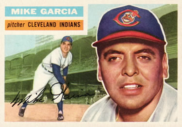 1956 Topps #210 Mike Garcia Front