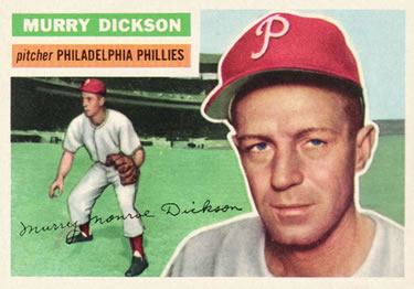 1956 Topps #211 Murry Dickson Front
