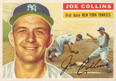 1956 Topps #21 Joe Collins Front
