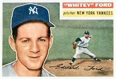 1956 Topps #240 Whitey Ford Front