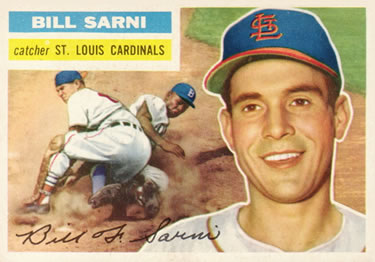 1956 Topps #247 Bill Sarni Front