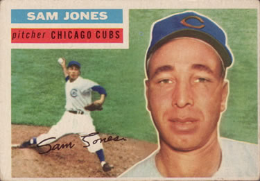 1956 Topps #259 Sam Jones Front