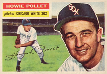 1956 Topps #262 Howie Pollet Front