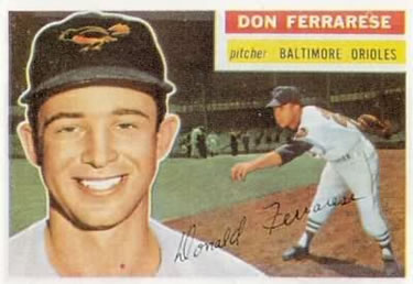1956 Topps #266 Don Ferrarese Front