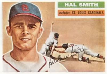 1956 Topps #283 Hal Smith Front