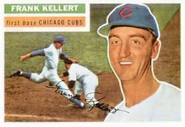 1956 Topps #291 Frank Kellert Front
