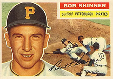 1956 Topps #297 Bob Skinner Front