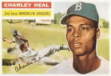 1956 Topps #299 Charley Neal Front