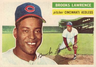 1956 Topps #305 Brooks Lawrence Front