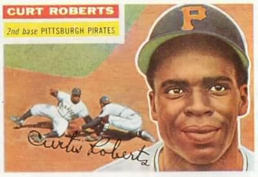 1956 Topps #306 Curt Roberts Front