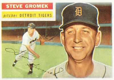 1956 Topps #310 Steve Gromek Front
