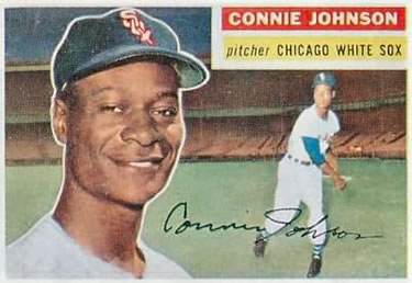 1956 Topps #326 Connie Johnson Front