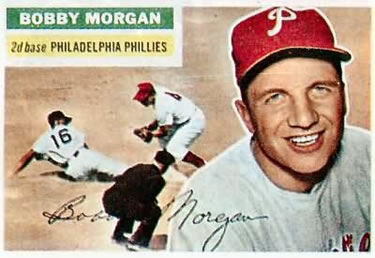 1956 Topps #337 Bobby Morgan Front