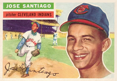 1956 Topps #59 Jose Santiago Front