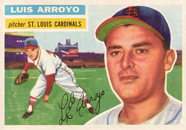 1956 Topps #64 Luis Arroyo Front