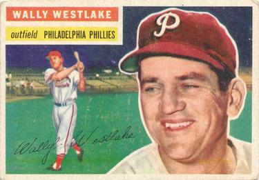 1956 Topps #81 Wally Westlake Front