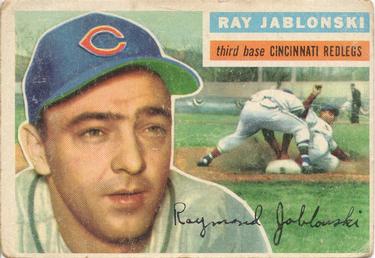 1956 Topps #86 Ray Jablonski Front