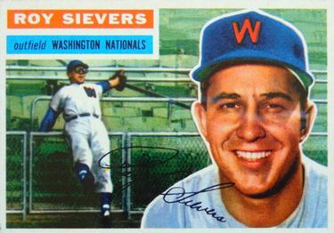 1956 Topps #75 Roy Sievers Front