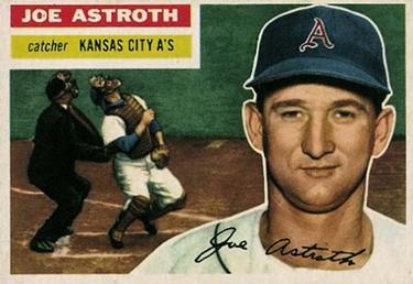 1956 Topps #106 Joe Astroth Front