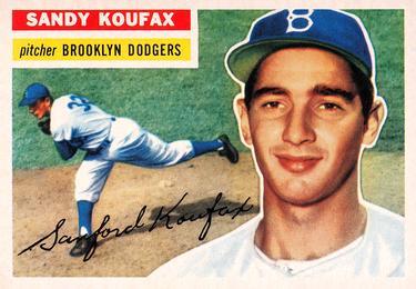 1956 Topps #79 Sandy Koufax Front